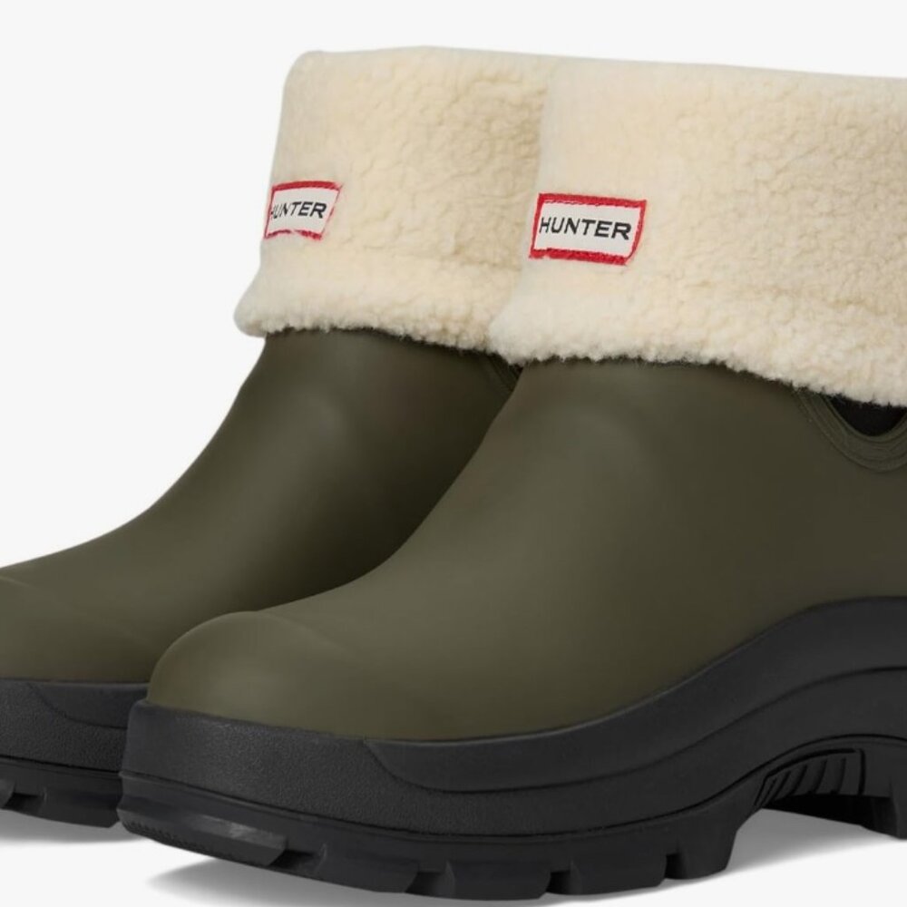 Hunter Women's Esme Boots NEW Medium Green NEW Size 7